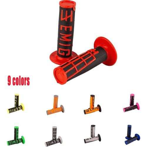 New Hot Selling Handle MX Grip EMIG Grip FOR To KLX CRF Motorcycle Dirt Pit Bike Rubber Handlebar Twist Grip For GEL GP