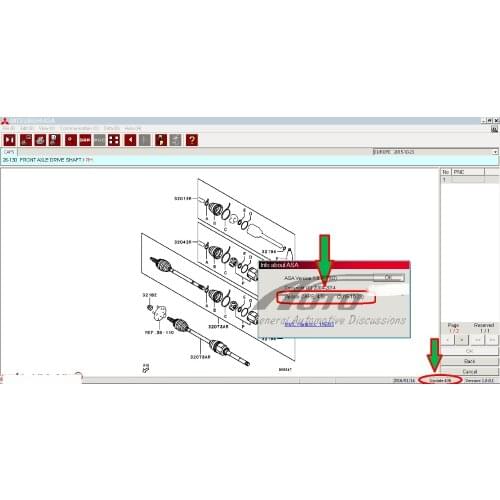Europe + Asia + Japan ASA COMPLETE SET [01/2021] for Mitsubishi