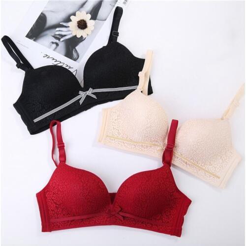 Sexy Lace Seamless Bra Underwear Women Bra Lace Crop Tops Comfortable Girls Bras