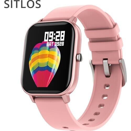 SITLOS P8 Smart Watch Men IPX7 Waterproof Multi-Sport Mode Heart Rate Blood Pressure Monitor Smartwatch For iOS Android Women