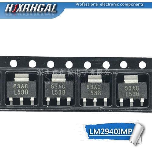 10PCS LM2940IMP-5.0 SOT223 LM2940IMP LM2940 L53B SOT-223 SOT New Original HJXRHGAL