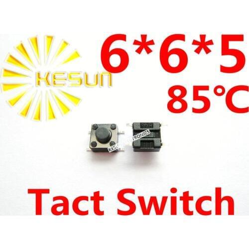 1000PCS 6X6X5 SMD Tactile Tact Mini Push Button Switch Micro Switch Momentary