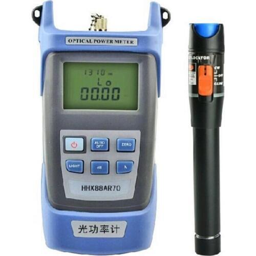 2 In 1 FTTH Fiber Optic Tool Kit with Optical Power Meter and 10MW Visual Fault Locator Use Ftth Fiber optic test pen