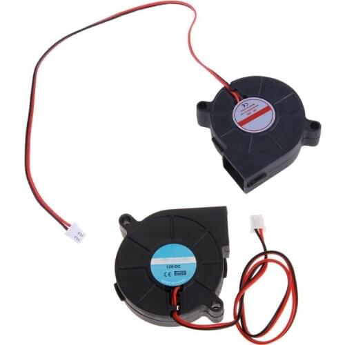 3D Printer Fan 5015 DC 50X50x15mm 0.23A Sleeve-Bearing Blower for Reprap i3