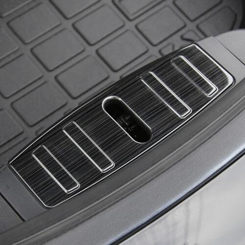 Stainless Steel Car Accessory For Tesla Model 3 2017 2018 2019 Car Front Hood Trunk Storage Box Inner Plate Cover Trim Styling