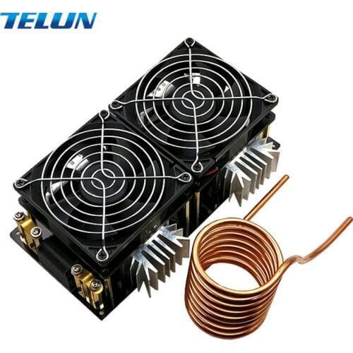 2000W Electromagnetic induction DC12V~48V low voltage induction heating high frequency heating quenching heating plate