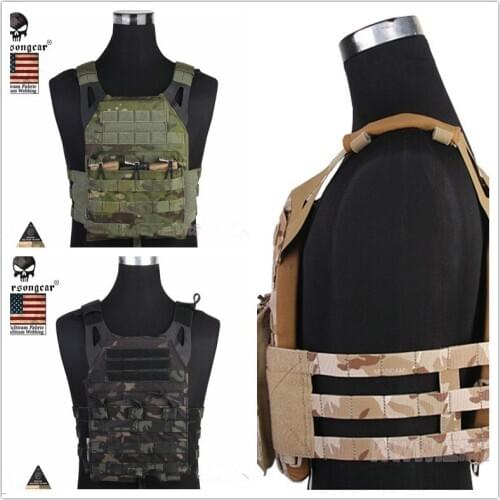 Emersongear JPC Vest Jumper Plate Carrier Emerson Molle Wargame Vest Airsoft sports Emerson Military Hunting Gear MCTP MCBK MCAD