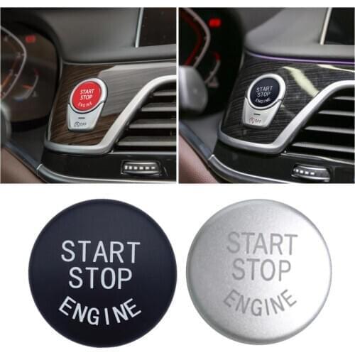 For BMW X1 X5 E70 X6 E71 Z4 E89 3 5 Series E90 E91 E60 Interior Car Engine Start Button Replacement Cover STOP Switch Fitting