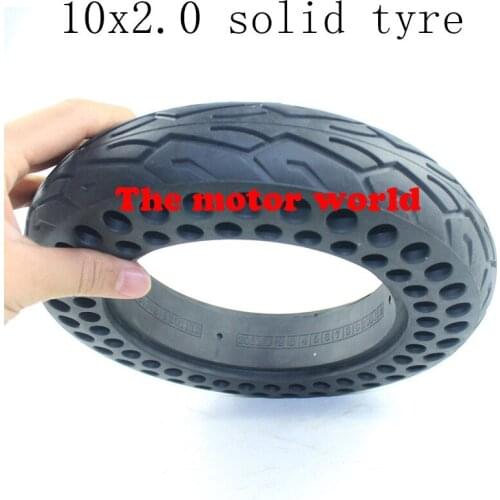 2019 Hot Sale New 10 Inch Electric Skateboard BicycleE-Bike Tire 10x2.0 Honeycomb Shock Absorber Solid Tire Proof Tyre