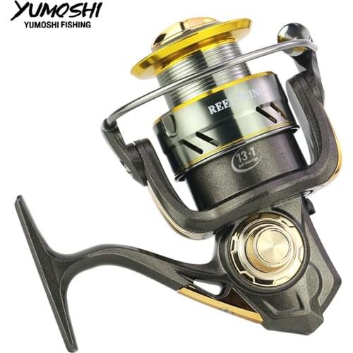 Wheels Metal spinning reels fishing reel 13+1BB High speed 6.3:1 series Spinning wheel fishing wheel Lure fishing reels KY