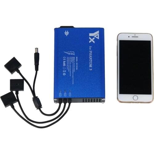 NEW 4in1 Parallel Power Hub Intelligent Battery Controller Charger for DJI Phantom 3 Standard Professional Advanced SE FPV Drone