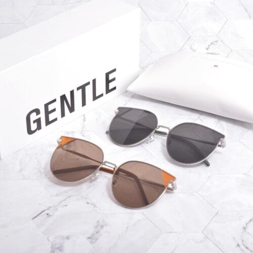 GM fashion V brand metal frame Cats eye women men Sunglasses gentle mimichic Polarized UV400 lens Sun glasses for women men