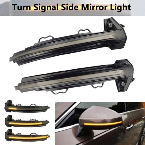 Dynamic Blinker Flowing Water Sequential Indicator LED Turn Signal Side Mirror Lights For Audi A4 A5 B9 S4 S5 RS5 2017 2018 2019