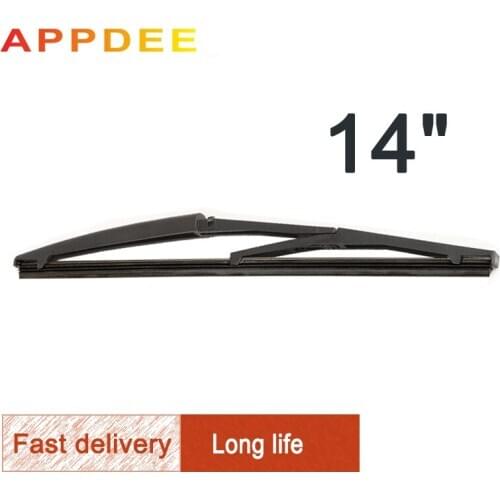 APPDEE Wiper 14" Rear Wiper Blade For Fiat Punto 188 1999 - 2010 Windshield Windscreen Rear Window