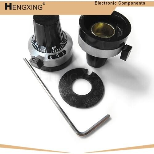 1piece 3590S 6.35 mm precision scale knob potentiometer knob equipped with multi-turn potentiometer In Stock