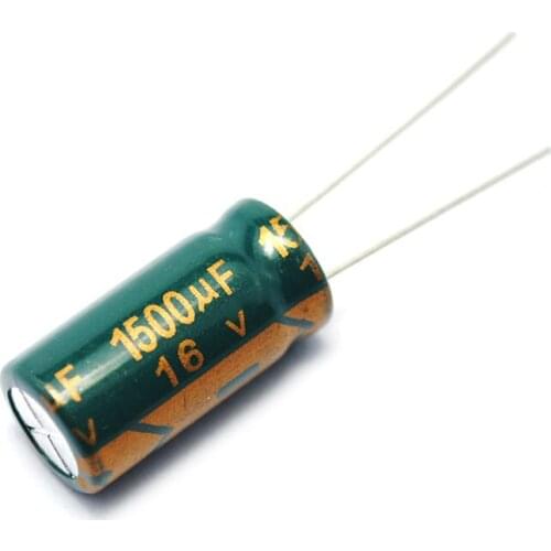 10PCS/LOT Electrolytic Capacitor 16V/1500uF 10*20 16V 1500UF