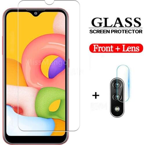 2-in-1 camera protective glass For Samsung galaxy A01 a10s a10screen prtector glass Tempered Glass For Samsung a30 a30s A31