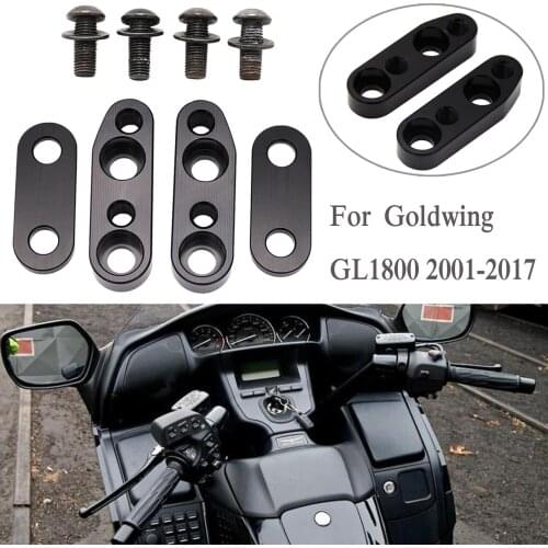 Motocross Accessories For Honda Motorcycle Bar Clamps Handlebar Risers Adapter Goldwing GL1800 F6B GL 1800 2001-2017