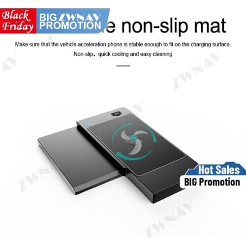 QI car wireless charger For Audi A6L 2018 Audi A6 2017-2018 Audi A7 2018 Wireless Charging Car Phone Holder for iphone/Samsung