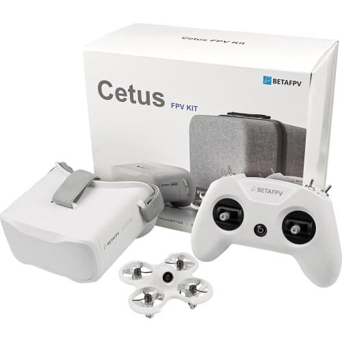 BETAFPV Cetus FPV Kit 1S 800TVL Brushed FPV Drone LiteRadio 2 SE Radio Transmitter VR02 FPV Goggles for FPV New Pilot Beginner