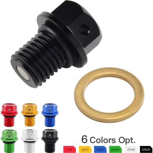 CNC Oil Drain Plug Bolt For Honda XR50R CRF50F XR70R CRF70F CR125R CR250R CRM250 CRF250L/M RALLY XR250 XR400 XR600R XR650R