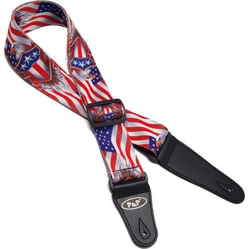 Great Seal Of The United States Pattern Guitar Strap Electric Guitar Acoustic Guitar Folk Guitar Bass Strap