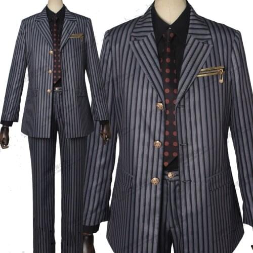 JoJos Bizarre Adventure Diavolo Cosplay Costume Halloween Uniform Outfits Christmas Carnival Fancy Party Suits Custom Made