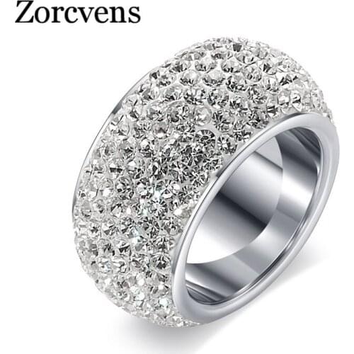 Kotik Rings With Cubic Zirkonia For Women