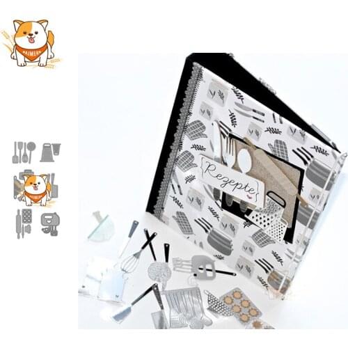 Kitchen tools Metal Cutting Dies Mold Knife Scrapbooking Stencil DIY Embossing Craft Die Cuts Card Making New Dies For 2020