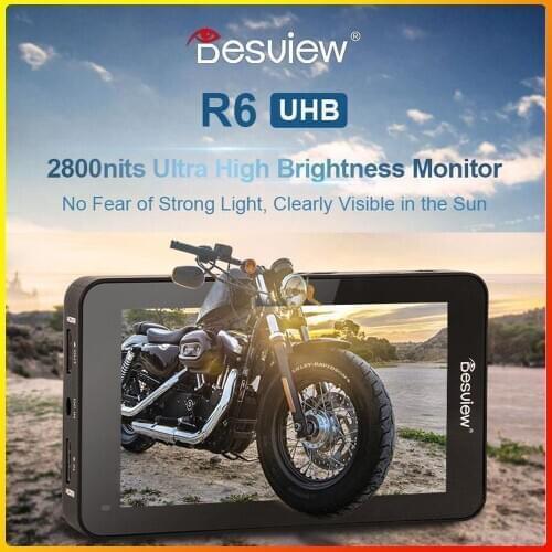 Desview R6 UHB 4K Monitor 5.5 Inch Camera Field Monitor FHD 2800nits 1920x1080 3D LUT HDR Touch Screen for Sony Canon Video