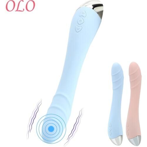 OLO Powerful 10 Speeds G-Spot Dildos Vibrator Vagina Clitoris Massager Female Masturbation USB Charging Sex Toys For Women