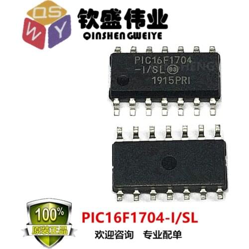 PIC16F1704-I/SL SOP-14 PIC16F1704 PIC16F1704-ISL PIC16F1704-I
