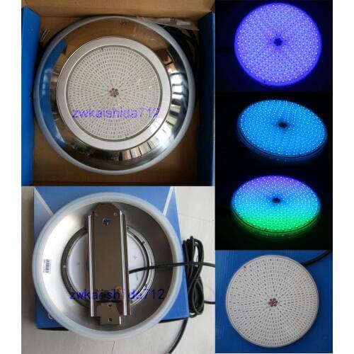 HT Underwater Led Swimming Pool Light SMD33W 12V RGB Stainless Steel316 Resin Waterproof IP68 Color Changing Lamp 4M Cable