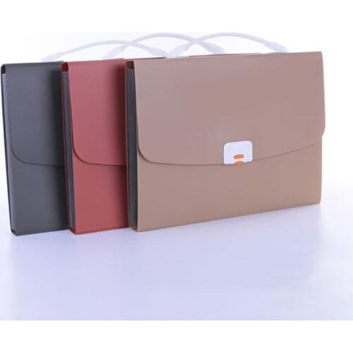 Portable Handheld A4 Business Document Organ Bag File Folder Storage Organizer