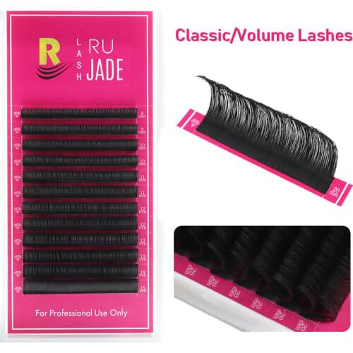 Super Soft All Size 1pc/lot C CC D DD Curl Mink Eyelashes Extension Individual Eyelashes Extensions Supply Wimper Russian Lashes
