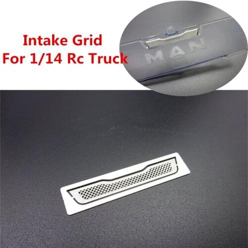 RC Truck Intake Grill Fit For Tamiya 1/14 RC MAN TGX 56325 56329 Remote Control Toys Tractor Trailer