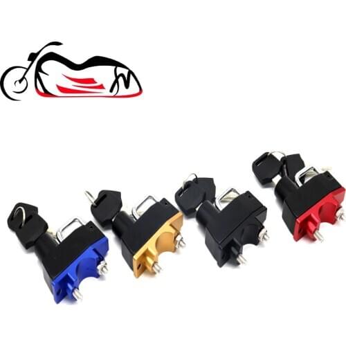Motorcycle Helmet Lock For HONDA VFR800 VFR1200 XR400R XR600R XR650R XR650L VFR 1200 VFR800 Handlebar Handle Bar Clamp