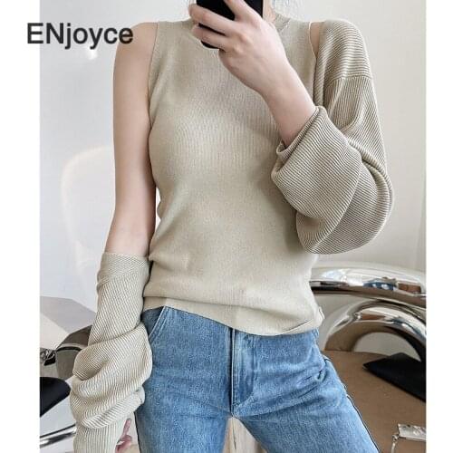 2021 Spring Fashion Knitted Vest and Cardigan Two Piece Sets Women Long Sleeve Shawl Sweater Retro Elegant Black Knitting Tops