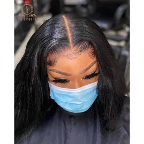 250 Density Body Wave 13x6 Lace Front Wig For Black Women Hd Transparent Lace Frontal Wig Human Hair Lace Front Wig Na Beauty