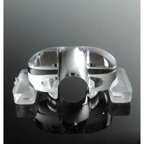 50pcs/lot 60x120 degree lighting angle Secondary Optical Pmma Lenses for Led Lamp