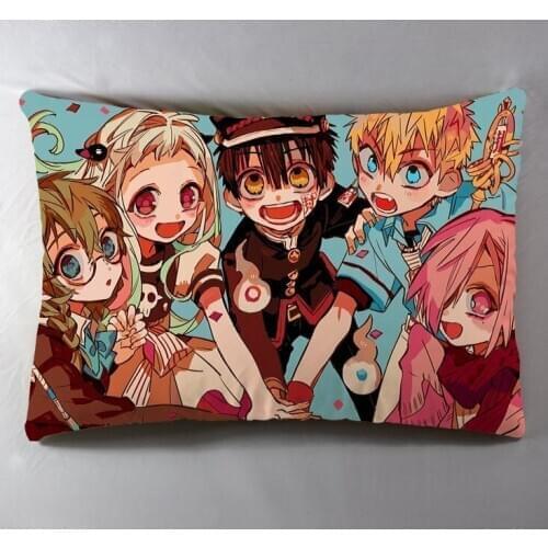 Anime Manga Jibaku Shounen Hanako-kun 40x60cm Pillow Case Cover Seat Bedding Cushion Pillowcase