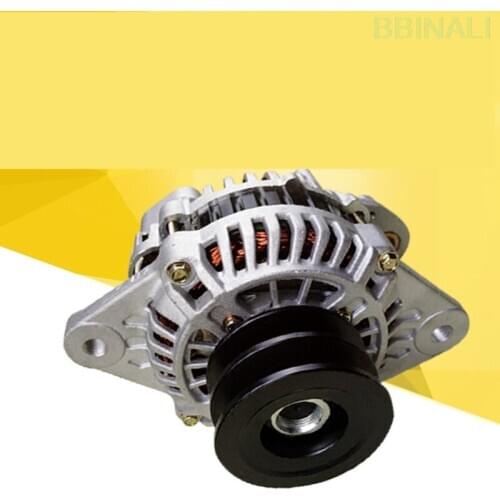 For KATO HD 820 SK 200-6e Mitsubishi 6D34 high power generator Dedicated to electric air conditioner excavator accessories