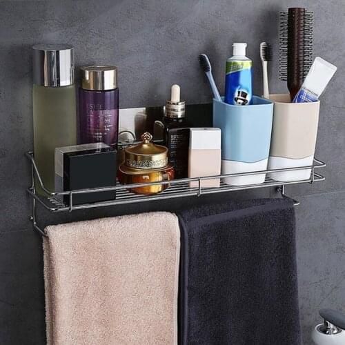 Brand Strong Suction Stainless Steel Shelves Bathroom Shelf Shower Shelf Shampoo Holder Shower Basket SQ-5001