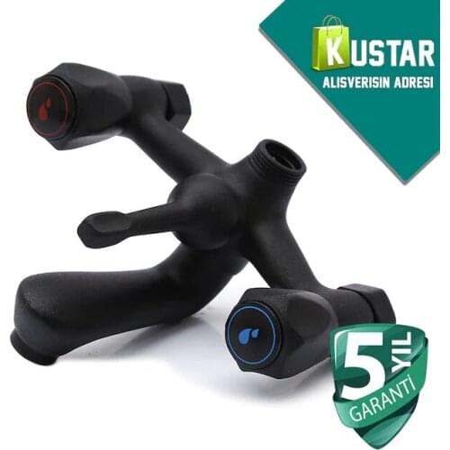 KUSTAR Black Mat Classic Bathroom Faucet Hungry Kapa Guaranteed Bathroom D 467693462