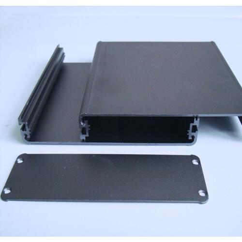 KYYSLB 122*45MM all aluminum alloy power amplifier chassis circuit board box metal shell instrument shell power controller chass