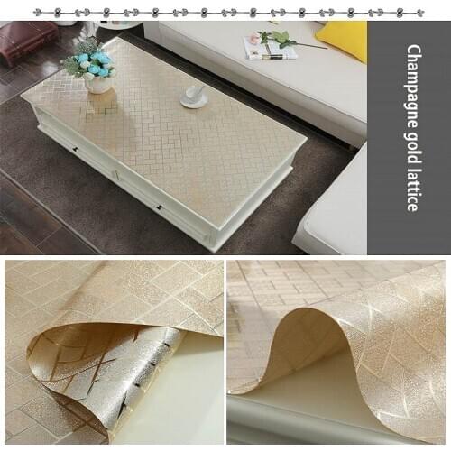 Living room coffee table pad color plastic pvc crystal plate nordic waterproof oil-proof disposable wash ironing table cloth
