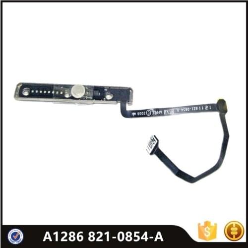 Original A1286 Battery Indicator Board Cable 821-0854-A For Macbook Pro 15" A1286 2009-2012 Year 922-9033 Laptop Spare Parts