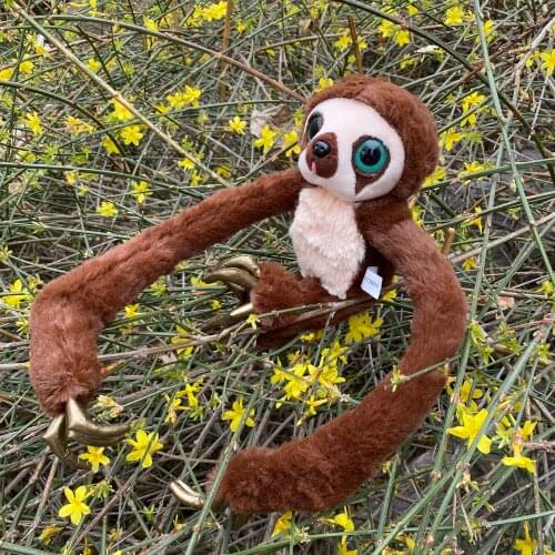 Hot sales Belt Monkey Plush Toy Original The Crood Long Arm Monkey Belt Plush Toy Soft Stufffed Dolls Gift For Kids