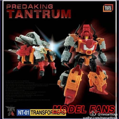 MODEL FANS IN-STOCK neoart toys ko MMC Transformation robot Predaking Tantrum Rhino bison freeshipping