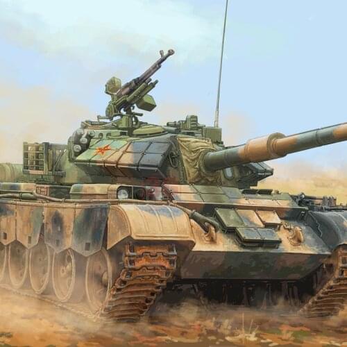 Trumpeter 84541 1/35 China 59-D Medium Tank Assembly Model Building Kits Static Toys For Adults Hobby Collection DIY